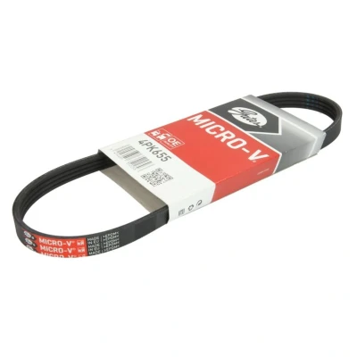 Abbildung von GATES Micro V 4PK655 Keilrippenriemen 655 4 Polyester, EPDM (Ethylen Propylen Dien Kautschuk) ALFA ROMEO: Spider, GTV, NISSAN: MICRA 2
