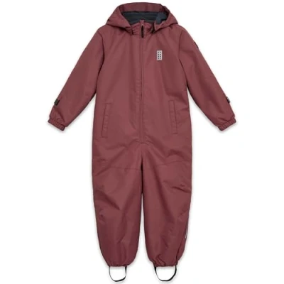 Abbildung von Kabooki Lego Schneeanzug Kinder 122 Light Bordeaux Wasser und Winddichter Für Jungen Mädchen Warm Winteranzug