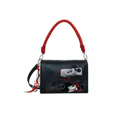 Abbildung von Desigual Medium Mickey Handtasche, Damen, Größe: One Size, Black