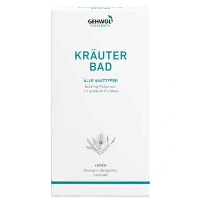 Abbildung von Gehwol Fußkraft Kräuterbad, 400g, Fußpflege