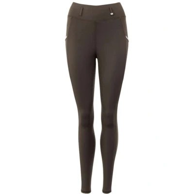 Abbildung von BR Reitleggings Mitzy Silikon Besatz Fossil 40