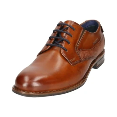 Abbildung von Bugatti Herren Schnürstiefel, Männer Stiefel Kaltfutter,Chukka Boots,schnürung,Boots,Winterstiefel,Winterschuhe,Cognac (6300),44 EU/EU UK