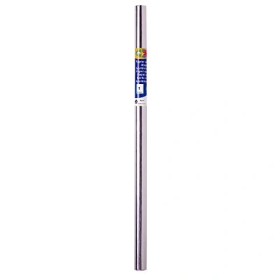Abbildung von Clairefontaine Maildor 95576C Rolle Aluminiumpapier (beidseitig, 80 x 50cm, 90g, ideal für Handarbeiten, wie Dekorationen) 1 Rolle, silber