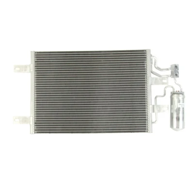 Abbildung von NRF Easy Fit 35646 Klimakondensator mit Trockner, Dichtring 12,6 8,6 Aluminium 495 OPEL: Meriva A