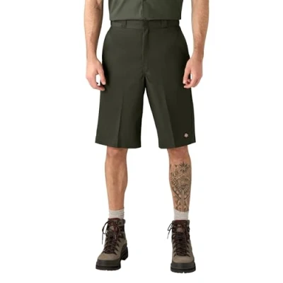 Abbildung von Dickies Herren Shorts 13in Mlt Pkt W/St, Grün (Olive Green), W30