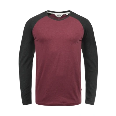 Abbildung von Solid Sdbastien Langarmshirt, Herren, Größe: XL, Wine red m