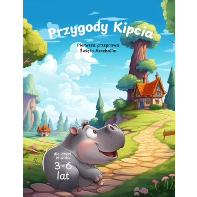 Abbildung von Przygody Kipcia Pierwsza przeprawa i święto Akrebalim. Bajki dla dzieci w wieku 3 6 lat po polsku.