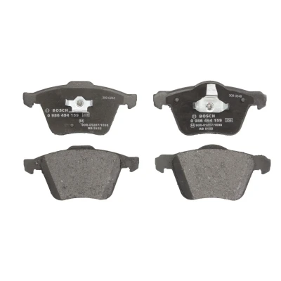 Abbildung von BOSCH 0 986 494 159 Bremsbelagsatz Low Metallic mit Kolbenclip, Anti Quietsch Blech VOLVO: XC90 I