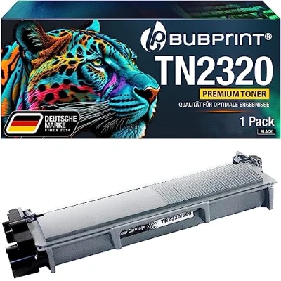 Abbildung von Bubprint Toner kompatibel als Ersatz für Brother TN 2320 XXL 2310 DCP L2500D L2520DW HL L2300D L2340DW L2360DN L2365DW MFC L2700DN L2700DW Schwarz