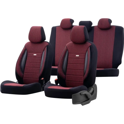 Abbildung von Otom SelectedFit Sports SPT 105 Sitzschonbezug schwarz/rot Textil