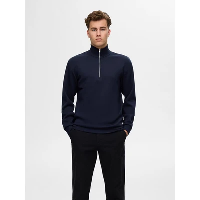 Abbildung von Selected Homme HALF Sweatshirt, Herren, Größe: XXL, Sky captain