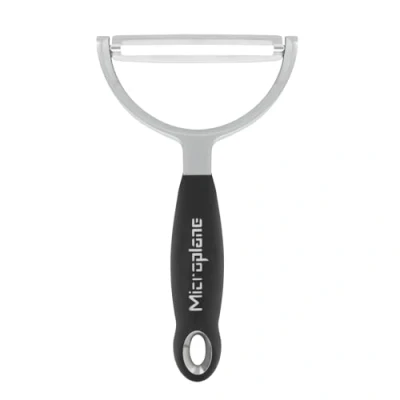 Abbildung von Microplane Schäler Y Modell XL Edelstahl Schwarz