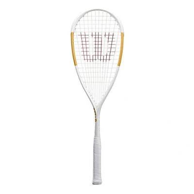 Abbildung von Wilson Squash Schläger, Tempest Pro, Unisex, Kopflastige Balance, weiß/gold, WR006710H0