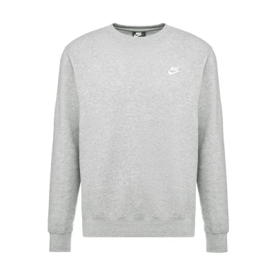 Abbildung von Nike Herren M NSW CLUB CRW BB 804340 Long Sleeved T shirt, grau (dk grey heather), L