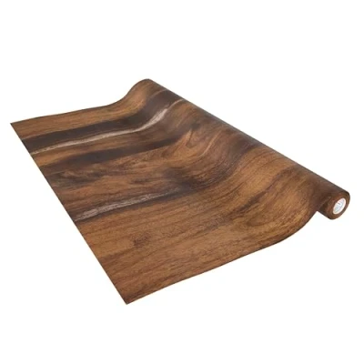 Abbildung von Vénilia Klebefolie Deco Standard, Eiche rustikal Holzoptik, 45 cm x 2 m, selbstklebende Möbelfolie, Dekofolie, Küchenfolie, Tapete, PVC ohne Phthalate, Made in EU