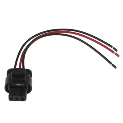 Abbildung von 1 STK. 3 Pin Auto PDC Sensor Kabel Stecker Kabelbaum Ersatz 3C0973203 1452669 Kompatibel mit VW Audi Parksensor