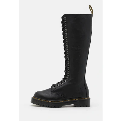 Abbildung von Dr. Martens 1B60 BEX Plateaustiefel, Damen, Größe: 38, Black pisa Schuhe