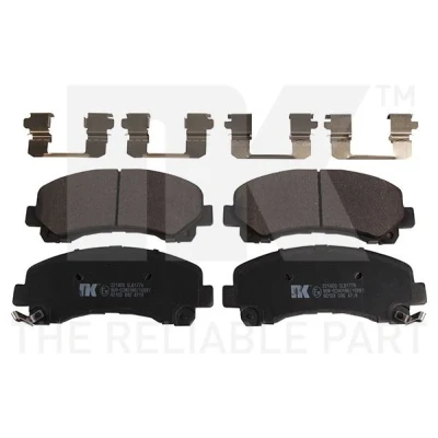 Abbildung von KAVO PARTS KBP 3515 Bremsbelagsatz mit akustischer Verschleißwarnung ISUZU: D Max 1 Pickup, II 2