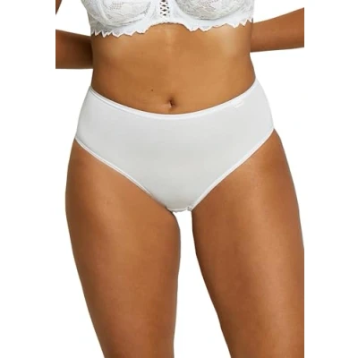 Abbildung von Sans Complexe Damen Simplement Coton B 60ah35 Slip, Weiß, 50 EU