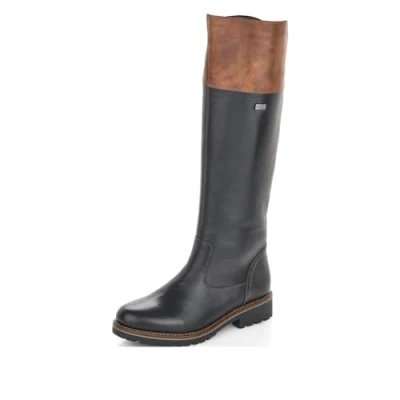 Abbildung von Remonte Stiefel, Damen, Größe: 44, Schwarz/brown / 02 Schuhe