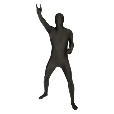 Abbildung von Morphsuits Ganzkörperanzug Herren Schwarz, Body Suit, Größe XXL
