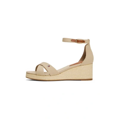 Abbildung von Tommy Hilfiger Keilsandalette, Damen, Größe: 39, Horseradish Schuhe