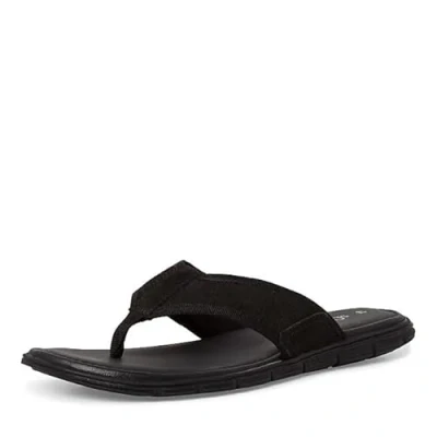 Abbildung von s.Oliver Zehentrenner Pantolette flach, Herren, Größe: 41, Black Schuhe