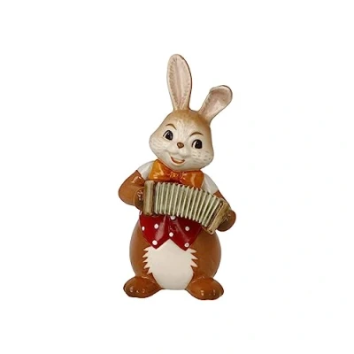 Abbildung von Goebel Hasenfigur Frecher Musikant Osterhasen