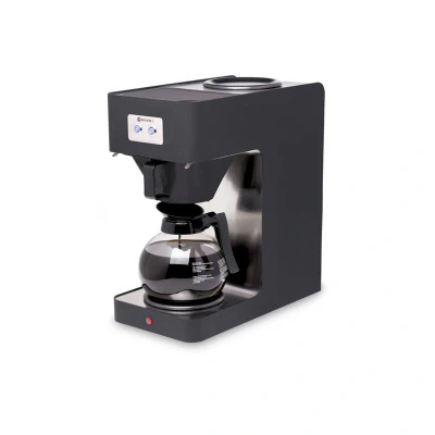 Abbildung von HENDI Kaffeemaschine halbautomatisch Kannen aus Glas 1,8 Liter 2x Warmahalteplatten Zubereitung 6 Min. Edelstahlgehäuse