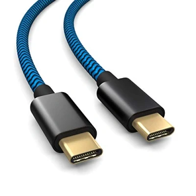 Abbildung von PS5 Controller Ladekabel, 3m USB C auf Kabel für Sony PS5, Microsoft Xbox Wireless blau schwarz