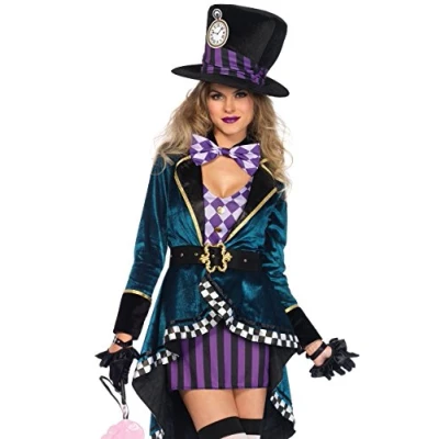 Abbildung von LEG AVENUE Damen Delightful Hatter Kost me, Mehrfarbig, Größe: L (EUR 40)