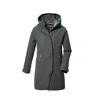 Abbildung von killtec Mädchen Funktionsjacke/Outdoorjacke mit Kapuze KOW 360 GRLS PRK, dark moss, 176, 42149 000