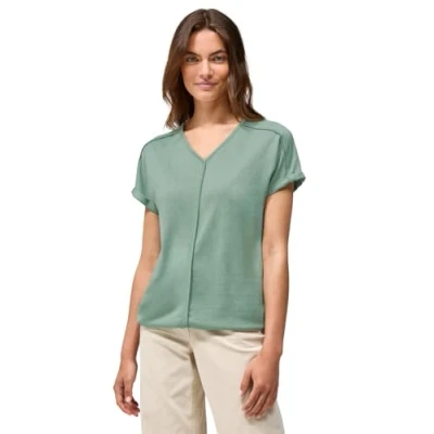 Abbildung von Cecil MIT DEKONÄHTEN Bluse, Damen, Größe: Large, Grün