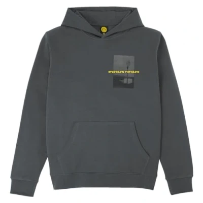 Abbildung von Borussia Dortmund Herren BVB Nostalgie Hoodie Anthrazit Kapuzenpullover, Anthrazit, S EU