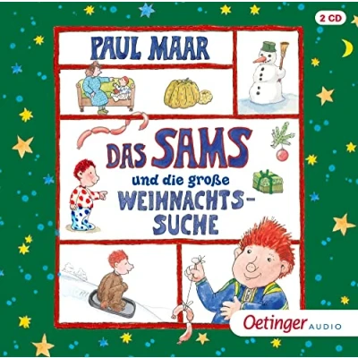 Abbildung von Das Sams 11. und die große Weihnachtssuche: Lustiges Weihnachts Abenteuer aus der Kinderbuch Klassiker Reihe von Bestseller Autor Paul Maar ab 7 Jahren