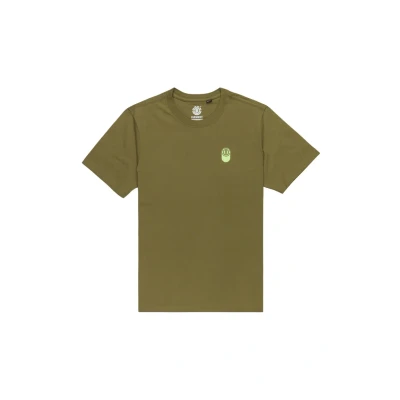 Abbildung von Element Ambition À Manches Courtes Tshirt print, Herren, Größe: Medium, Green