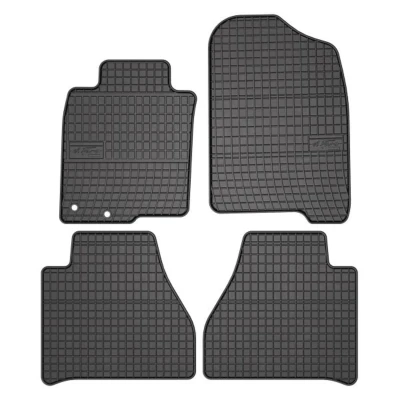 Abbildung von FROGUM 547242 Fußmattensatz Gummi vorne und hinten 4 schwarz NISSAN: NP300 Navara Pickup
