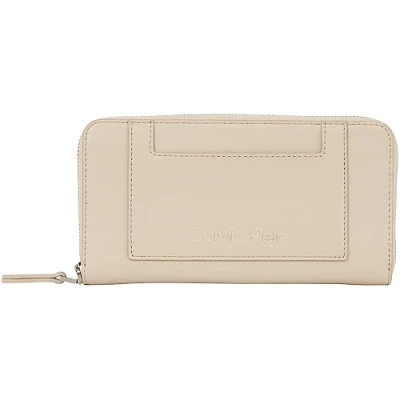 Abbildung von Calvin Klein CK SET ZIP AROUND LARGE Geldbörsen Damen, Grau (Doeskin), OS