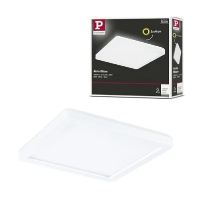Abbildung von Paulmann 711.56 LED Panel Atria Shine Backlight IP44 rund 190mm 11,2W 850lm 4000K Weiß