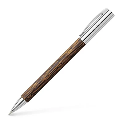 Abbildung von Faber Castell 138150 Drehbleistift AMBITION Cocos, Minenstärke: 0,7 mm, inklusive Geschenkverpackung