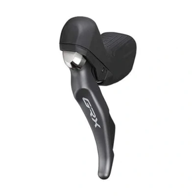 Abbildung von Shimano Unisex Erwachsene GRX Schalt /Bremshebel, Schwarz/Silber, Einheitsgröße