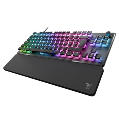 Abbildung von Turtle Beach Gaming Tastatur »Vulcan II TKL Pro, Linear«, (Lautstärkeregler Funktionstasten Profil Speicher verstellbare Füße Handgelenkauflage)
