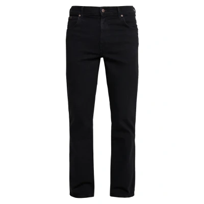 Abbildung von Wrangler Texas Stretch Jeans Straight Leg, Herren, Größe: 29x32, Black overdye