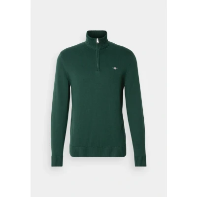 Abbildung von GANT Casual HALF Strickpullover, Herren, Größe: XL, Tartan green