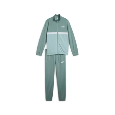 Abbildung von PUMA Jungen Poly Colorblock Suit B Gestrickte Anzüge, Green Moon, 176 EU