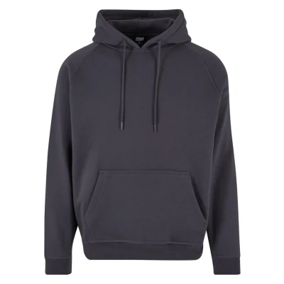 Abbildung von Urban Classics Blank Kapuzenpullover, Herren, Größe: Large, Darkshadow