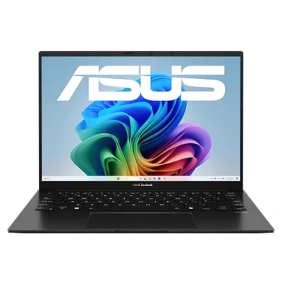 Abbildung von ASUS Zenbook 14 OLED UM3406KA Copilot+ PC 14&quot; WUXGA 16:10 Display 32GB RAM 1TB SSD AMD Ryzen AI 7 350 Radeon Win11 Home QWERTZ Jade Black