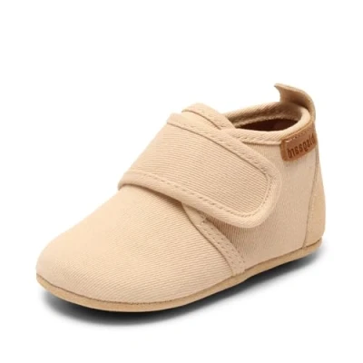 Abbildung von Bisgaard Unisex Kinder Baby Cotton First Walker Shoe,Creme,21 EU