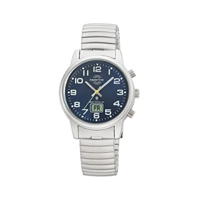 Abbildung von Master Time Funk Quarz Damen Uhr Analog Digital mit Edelstahl Armband MTLA 10492 32M