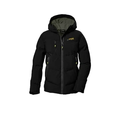 Abbildung von killtec Jungen Steppjacke/Winterjacke mit Kapuze KOW 374 BYS QLTD JCKT, schwarz, 140, 42167 000